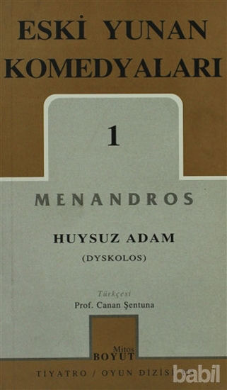 Picture of Eski Yunan Komedyaları 1 Huysuz Adam  (Dyskolos)