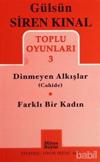 Picture of Toplu Oyunlar 3 / Dinmeyen Alkışlar (Cahide) - Farklı Bir Kadın