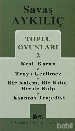 Picture of Toplu Oyunları 2 - Kral Karun / Troya Geçilmez / Bir Kalem, Bir Kılıç, Bir de Kalp / Ksantos Trajedisi