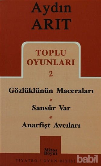 Picture of Toplu Oyunları 2 Gözlüklünün Maceraları / Sansür Var / Anarfişt Avcıları