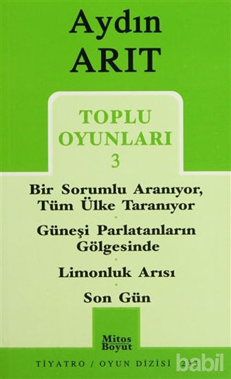 Picture of Toplu Oyunları 3 - Bir Sorumlu Aranıyor Tüm Ülke Taranıyor / Güneşi Parlatanların Gölgesinde / Limonluk Arısı / Son Gün