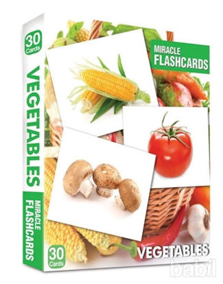 Picture of Miracle Flashcards - Vegetables Box 30 Cards