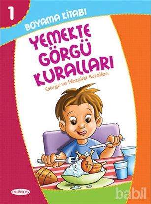 Picture of Boyama Kitabı 1 - Yemekte Görgü Kuralları