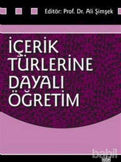 Picture of İçerik Türlerine Dayalı Öğretim