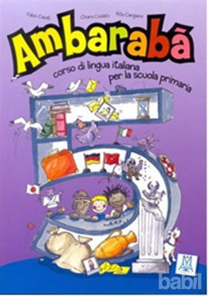 Picture of Ambaraba 5 (Kitap 2 CD) Çocuklar için İtalyanca (6-10 Yaş)