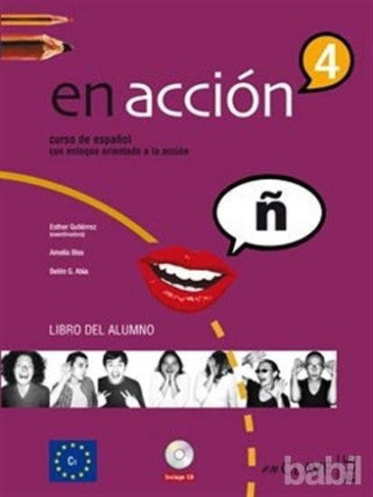 Picture of En Accion 4 Libro Del Alumno (Ders Kitabı  Audio Descargable) İspanyolca İleri Seviye