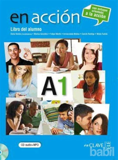 Picture of En Accion A1 Libro del Alumno (Ders Kitabı  Audio Descargable) İspanyolca Temel Seviye
