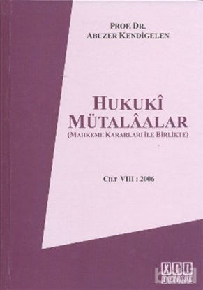 Picture of Hukuki Mütalaalar Cilt 8: 2006