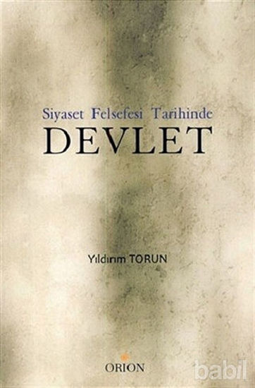 Picture of Siyaset Felsefesi Tarihinde Devlet