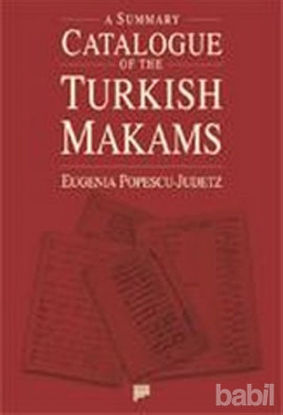 Picture of A Summary Catalogue of the Turkish Makams