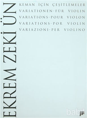 Picture of Keman İçin Çeşitlemeler