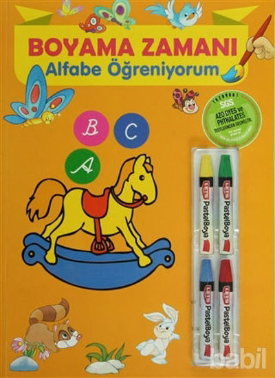 Picture of Boyama Zamanı: Alfabe Öğreniyorum