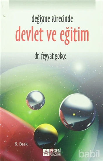 Picture of Değişme Sürecinde Devlet ve Eğitim