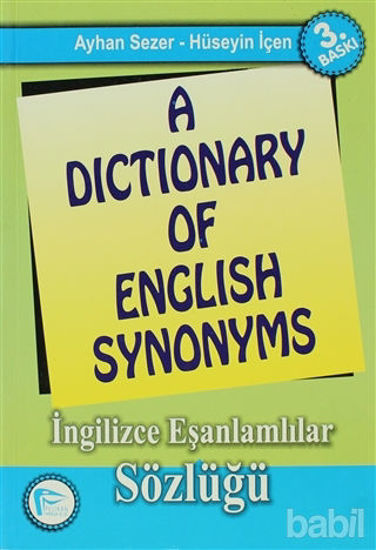 Picture of A Dictionary of English Synonyms / İngilizce Eşanlamlılar Sözlüğü