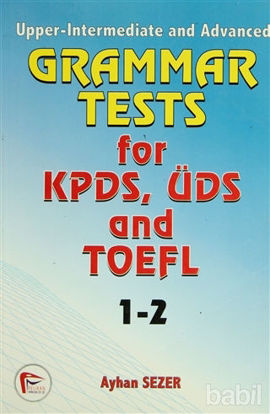 Picture of Grammar Tests for KPDS, ÜDS and TOEFL 1-2