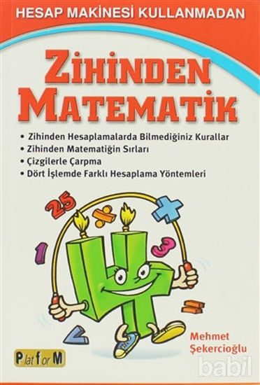 Picture of Hesap Makinesi Kullanmadan Zihinden Matematik