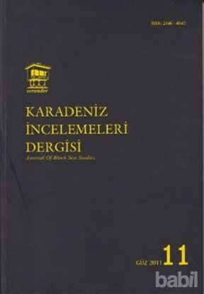 Picture of Karadeniz İncelemeleri Dergisi Sayı: 11