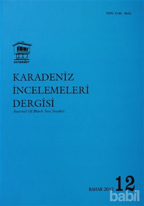 Picture of Karadeniz İncelemeleri Dergisi Sayı: 12