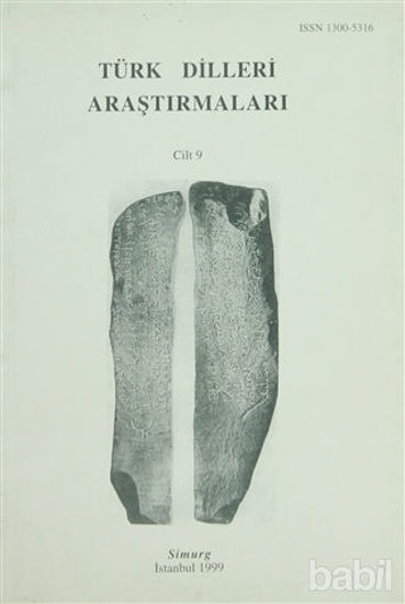 Picture of Türk Dilleri Araştırmaları Yıllığı 1999 Cilt: 9