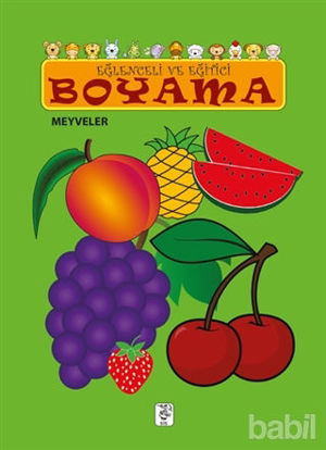 Picture of Eğlenceli ve Eğitici Boyama - Meyveler