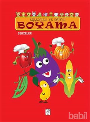 Picture of Eğlenceli ve Eğitici Boyama - Sebzeler