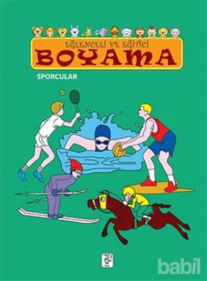 Picture of Eğlenceli ve Eğitici Boyama - Sporcular