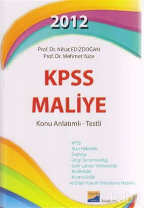 Picture of 2012 KPSS Maliye Konu Anlatımlı - Testli