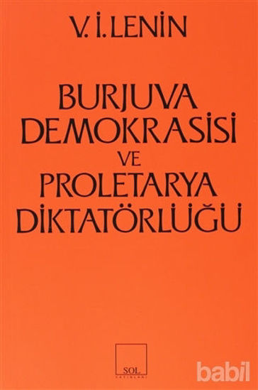 Picture of Burjuva Demokrasisi ve Proletarya Diktatörlüğü
