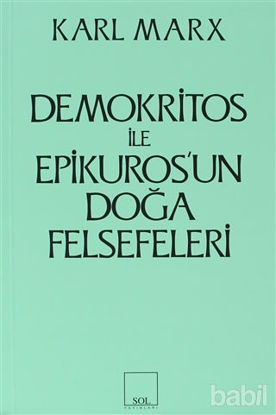 Picture of Demokritos ile Epikuros’un Doğa Felsefeleri
