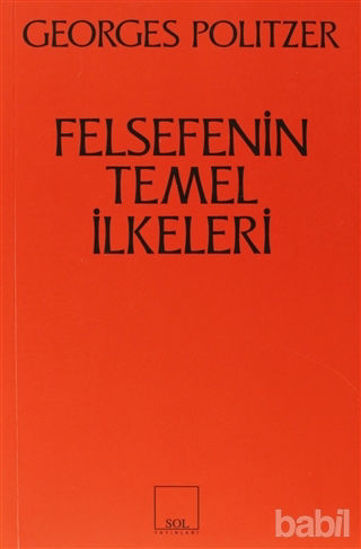 Picture of Felsefenin Temel İlkeleri