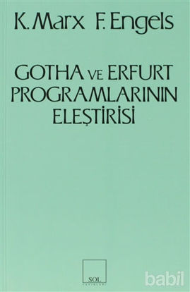 Picture of Gotha ve Erfurt Programlarının Eleştirisi