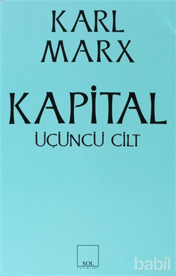 Picture of Kapital 3. Cilt