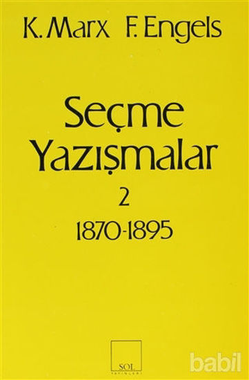Picture of Seçme Yazışmalar 2 (1870-1895)