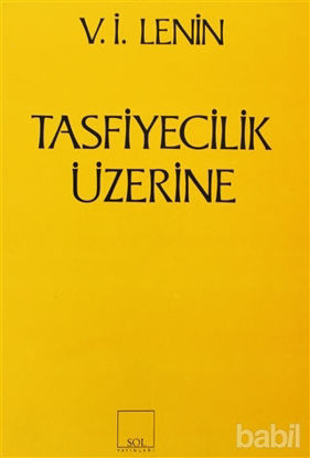 Picture of Tasfiyecilik Üzerine