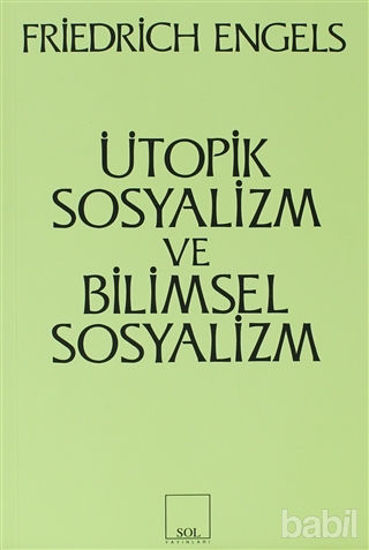 Picture of Ütopik Sosyalizm ve Bilimsel Sosyalizm