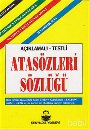 Picture of Atasözleri Sözlüğü