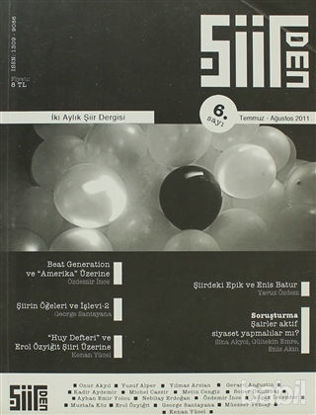 Picture of Şiirden İki Aylık Şiir Dergisi Sayı: 6