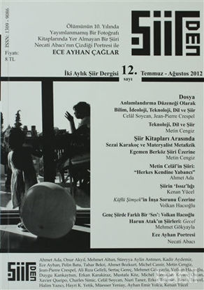 Picture of Şiirden İki Aylık Şiir Dergisi Sayı: 12