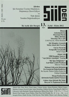 Picture of Şiirden İki Aylık Şiir Dergisi Sayı: 13