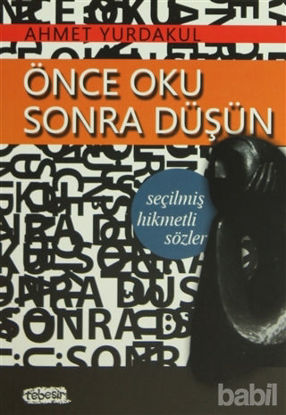 Picture of Önce Oku Sonra Düşün