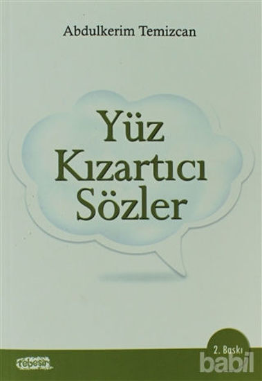 Picture of Yüz Kızartıcı Sözler