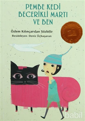 Picture of Pembe Kedi Becerikli Martı ve Ben