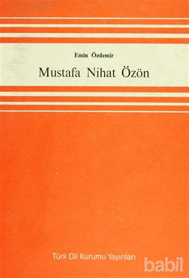 Picture of Mustafa Nihat Özön