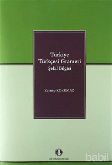 Picture of Türkiye Türkçesi Grameri Şekil Bilgisi