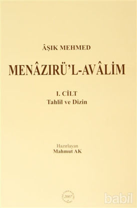 Picture of Aşık Mehmed - Menazırü’l-Avalim (3 Kitap Takım)