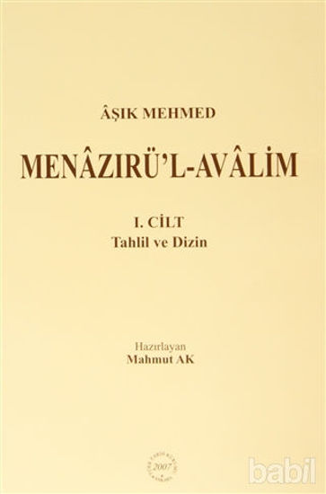 Picture of Aşık Mehmed - Menazırü’l-Avalim (3 Kitap Takım)