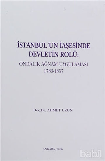 Picture of İstanbul’un İaşesinde Devletin Rolü