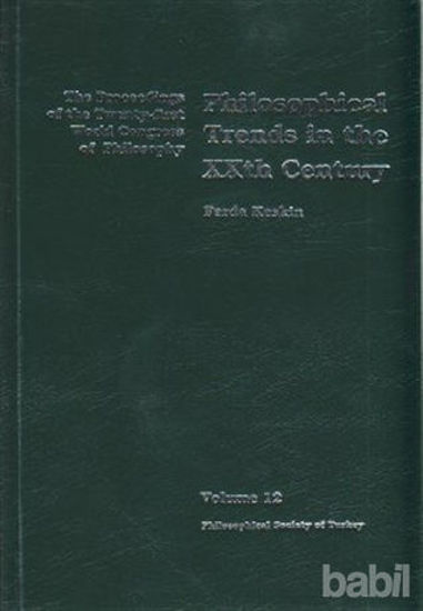 Picture of Philosophical Trends in the XXth Century Volume 12