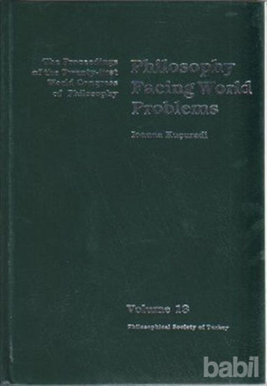 Picture of Volume 13: Philosophy Facing World Problems