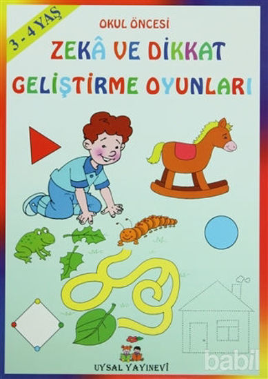 Picture of Okul Öncesi Zeka ve Dikkat Geliştirme Oyunları - 3-4 Yaş